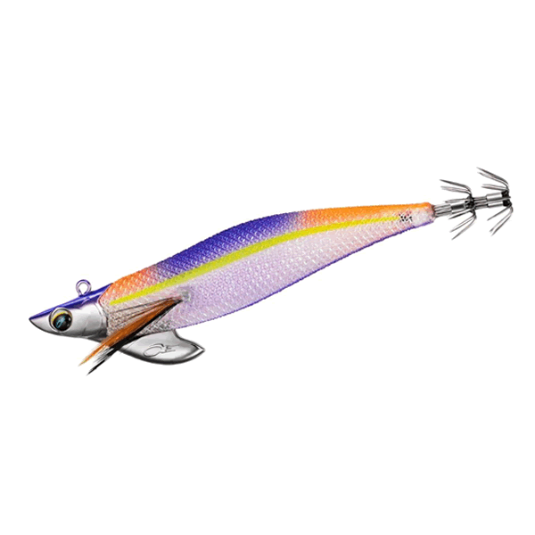 DAIWA EMERALDAS BOAT ? #2.75 25g UV PURPLE ORANGE