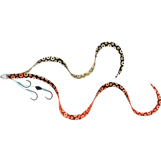 DAIWA KOHGA KAE UNIT B SS Y. S. CURLY 3HOOKS TAKOASHI UV ORANGE＋GLOW LAME