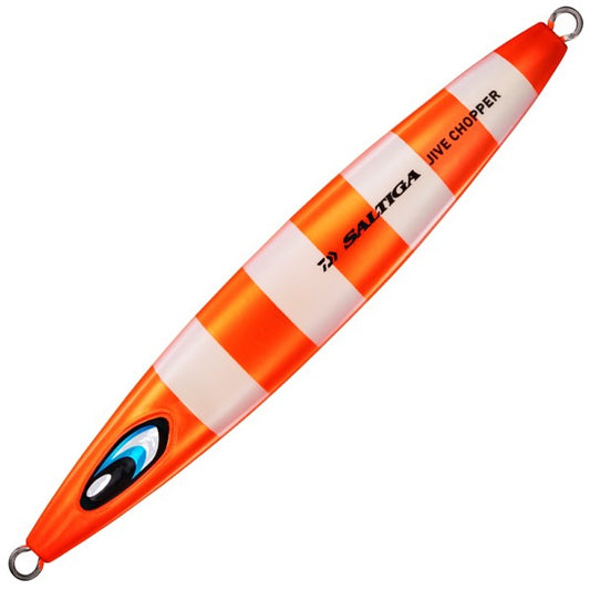 DAIWA SALTIGA Jive Chopper 130g Length: 122mm / Weight: 130g Rear Short Type ML Orange Zebra Glow