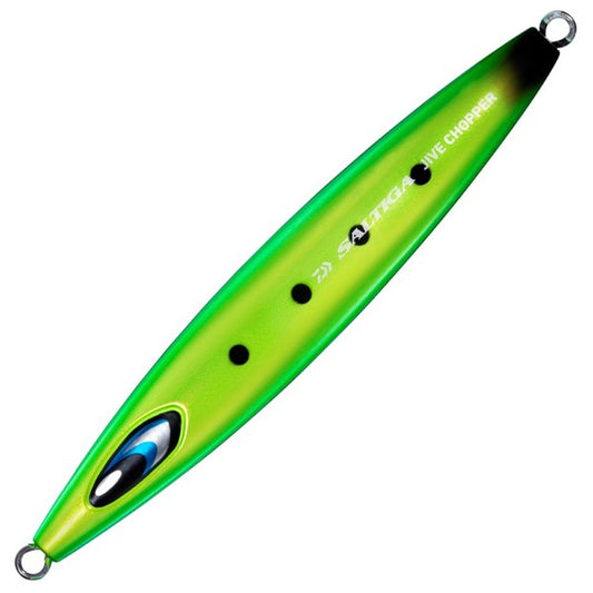DAIWA SALTIGA Jive Chopper 130g Length: 122mm / Weight: 130g Rear Short Type ML Lime Green Black