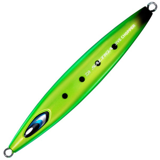 DAIWA SALTIGA Jive Chopper 180g Length: 137mm / Weight: 180g Rear Short Type ML Lime Green Black