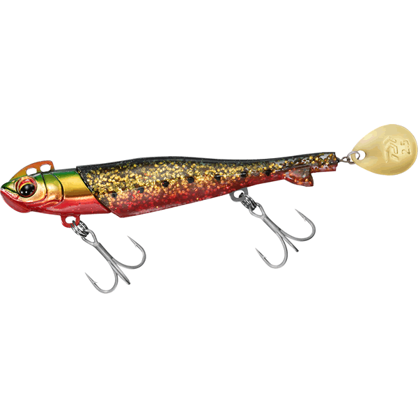 DAIWA FLAT JUNKIE RODEM R4 BLADE 18g 4" GREEN GOLD RED BELLY