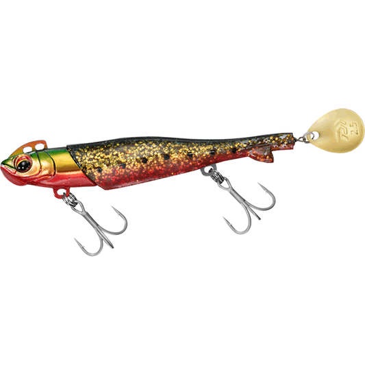 DAIWA FLAT JUNKIE RODEM R4 BLADE 18g 4" GREEN GOLD RED BELLY