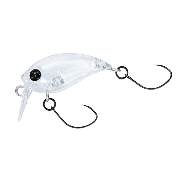 DAIWA PRESSO WABCRA JR. 25F SR 25mm : 1.5g Floating CLEAR