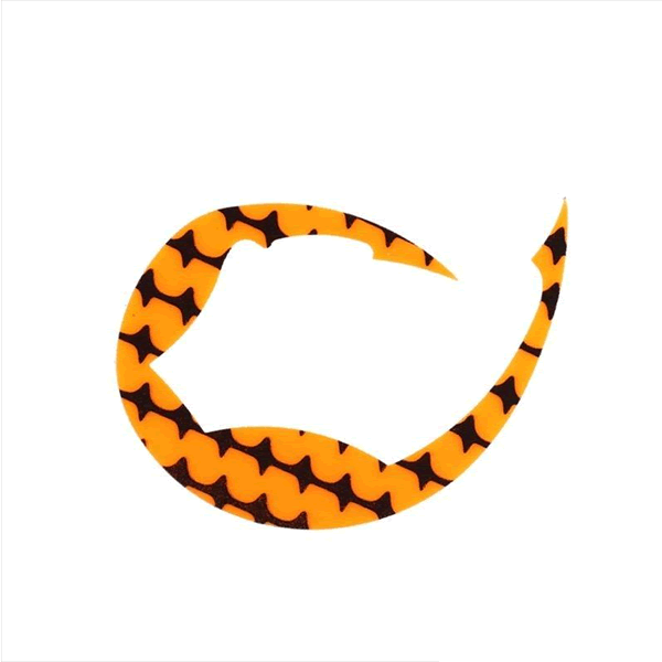 DAIWA KOHGA SILICON NECKTIE PAS DE CHAT GOKUATSU M KUSHI ORANGE
