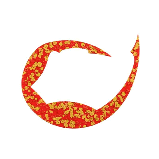 DAIWA KOHGA SILICON NECKTIE PAS DE CHAT GOKUATSU L GOLD MESH RED
