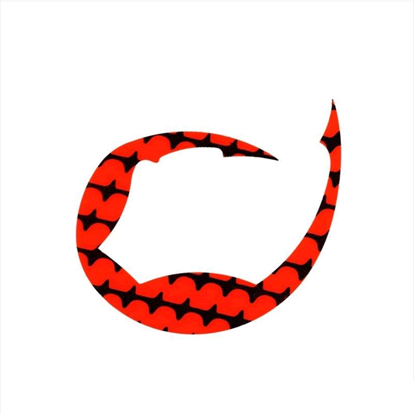 DAIWA KOHGA SILICON NECKTIE PAS DE CHAT GOKUATSU L KUSHI ORANGE KOIYATSU