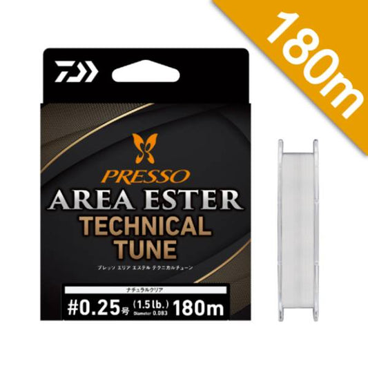 DAIWA PRESSO AREA ESTER TECHNICAL TUNE #0.3 - 180m ESTER CLEAR