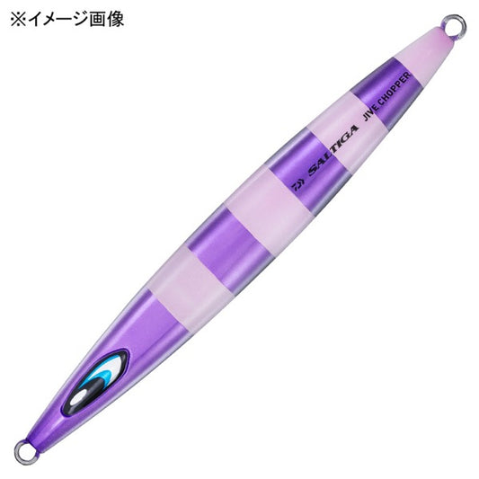 DAIWA SALTIGA Jive Chopper 80g Length: 90mm / Weight: 80g Rear Short Type ML Zebra Purple Glow