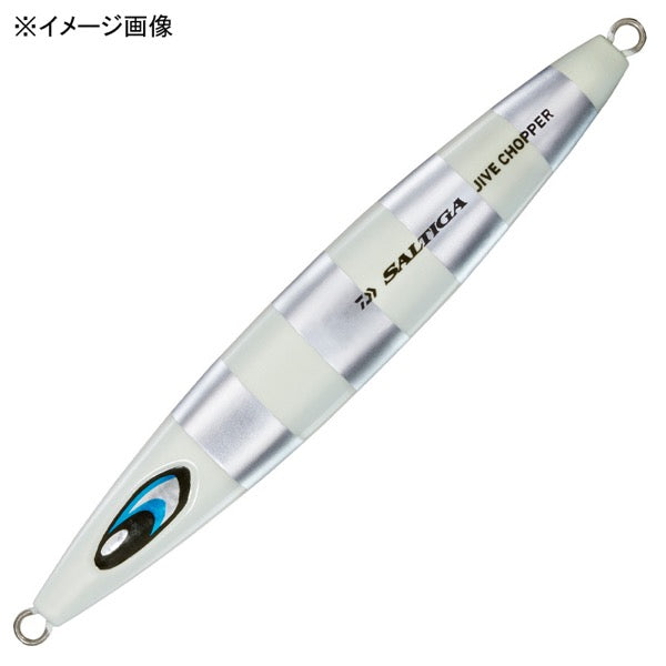 DAIWA SALTIGA JIVE CHOPPER 80g Length: 3.5" (90 mm) / Weight: 80 g Rear Short Type ML Zebra Glow