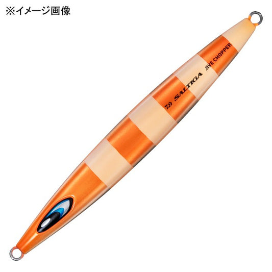 DAIWA SALTIGA JIVE CHOPPER 130g Length: 4.8" (122 mm) / Weight: 130 g Rear Short Type ML Zebra Orange Glow