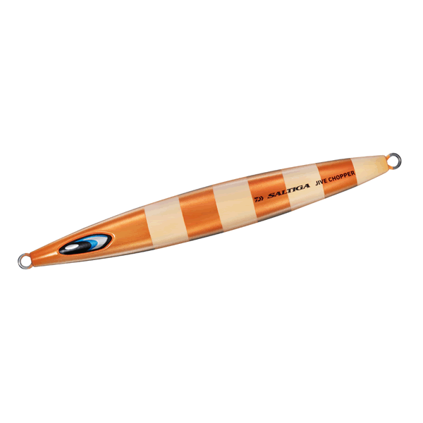 DAIWA SALTIGA JIVE CHOPPER 200g 200g ML ZEBRA ORANGE GLOW saltwater fishing lure