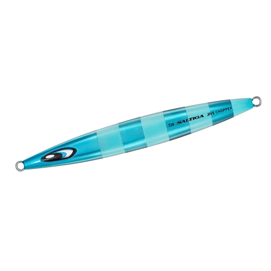 DAIWA SALTIGA JIVE CHOPPER 200g 200g ML ZEBRA BLUE GLOW