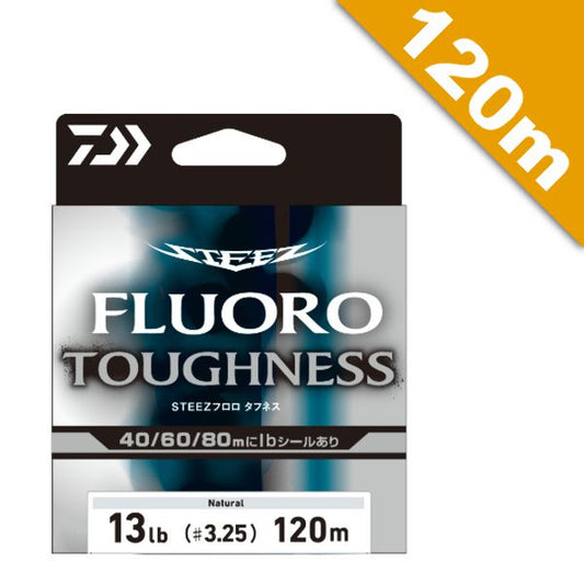 DAIWA STEEX FLUORO TOUGHNESS 2lb - 120m FLUOROCARBON NATURAL