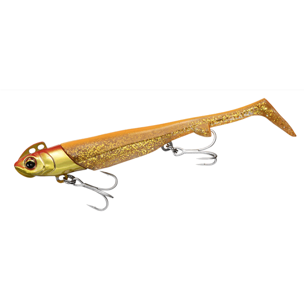 DAIWA FLATJUNKIE RODEM R SHAD 4" 28g ORANGE GOLD