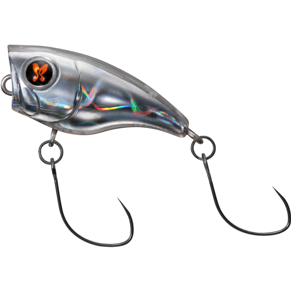 DAIWA PRESSO RATLLIN'POPPIN'BUG 28mm : 1.5g Floating HOLO SILVER LINE freshwater fishing lure