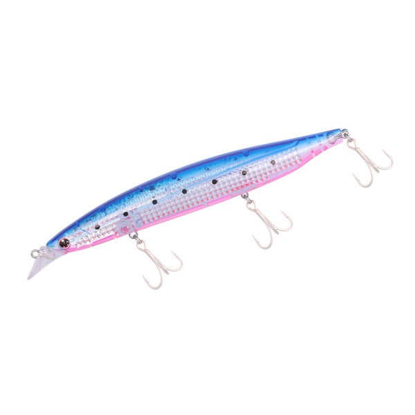 DAIWA SHORELINE SHINER Z VERTICE R 156F-LI 156mm, 35g Slow Floating LI BLUE PINK IWASHI