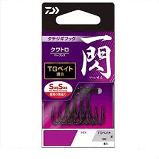 DAIWA TACHIUO JIGGING HOOK ISSEN SS QUATTRO FRONT S (2 pcs/pack)