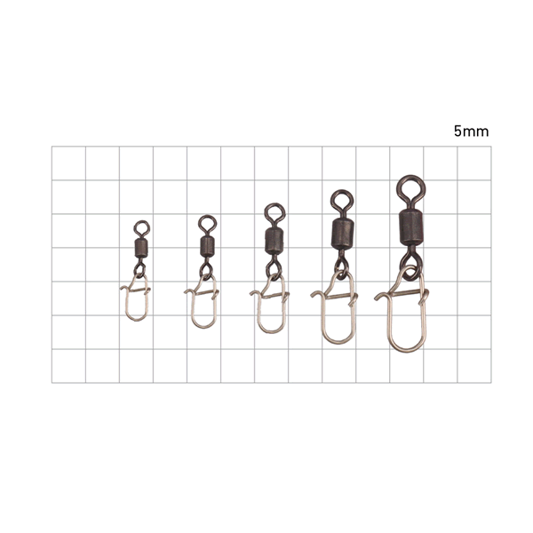 DAIWA TSUYOJIKU SNAP SWIVEL SS M (5 pcs/pack)