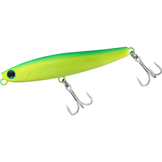 DAIWA MORETHAN SWITCH HITTER DH 128S 45g SINKING RATTLING MATTE LIME CHART