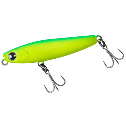 DAIWA MORETHAN SWITCH HITTER DH S Length: 59 mm / Weight: 11.5 g Sinking Matte Lime Chart