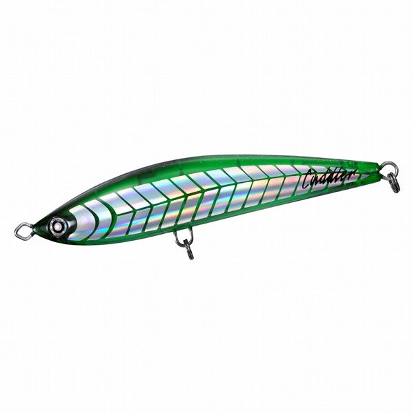 DAIWA SALTIGA Cuddler 140F Length: 140mm / Weight: 41g Diving Pencil Clear Green Kira