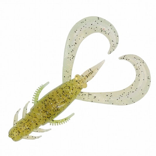 DAIWA SILVER WOLF URBAN CRAWLER 2.5" (8 pcs/pack) Lemongrass UV