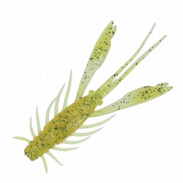 DAIWA SILVER WOLF URBAN SHRIMP 2.4" (8 pcs/pack) Lemongrass UV