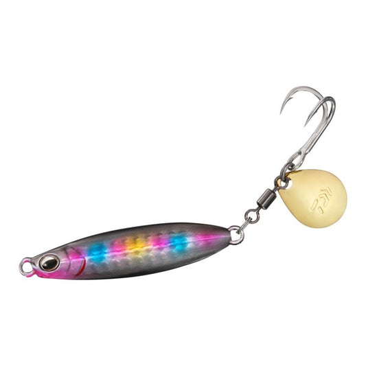 DAIWA SAMURAI JIG R SPIN DOUBLE HOOK 40g UV MAZUME BLACK CANDY