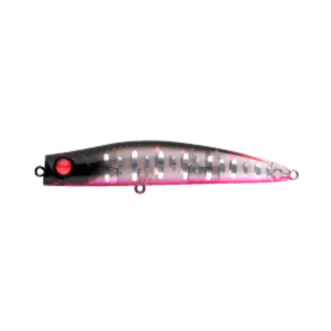 APIA PUNCHLINE 95 95mm : 20g SINKING #07 BLACK HEAD CLEAR saltwater fishing lure