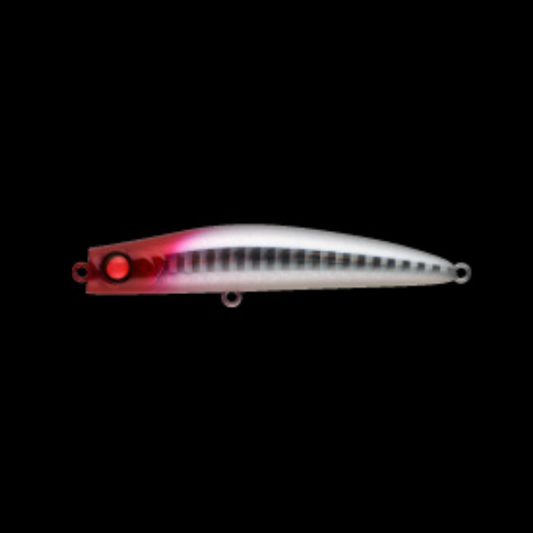 APIA PUNCHLINE MUSCUL 80 80mm : 16g FAST SINKING #02 RED HEAD HOLO