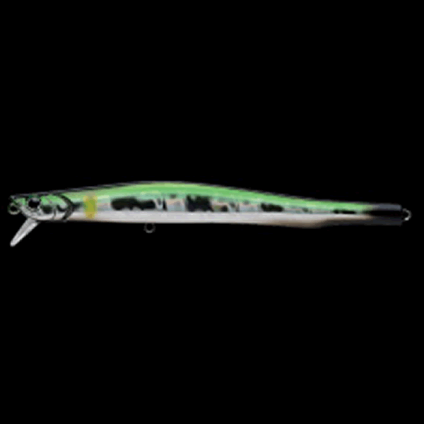 APIA H BAIT 14g 140mm : 14g Slow Floating #08 KUROGI AYU saltwater fishing lure