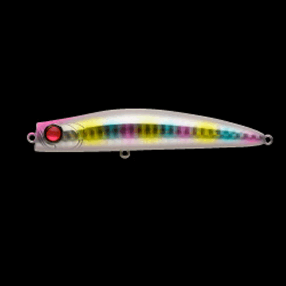 APIA PUNCHLINE MUSCLE 95 95mm : 28g FAST SINKING #06 COTTON CANDY saltwater fishing lure