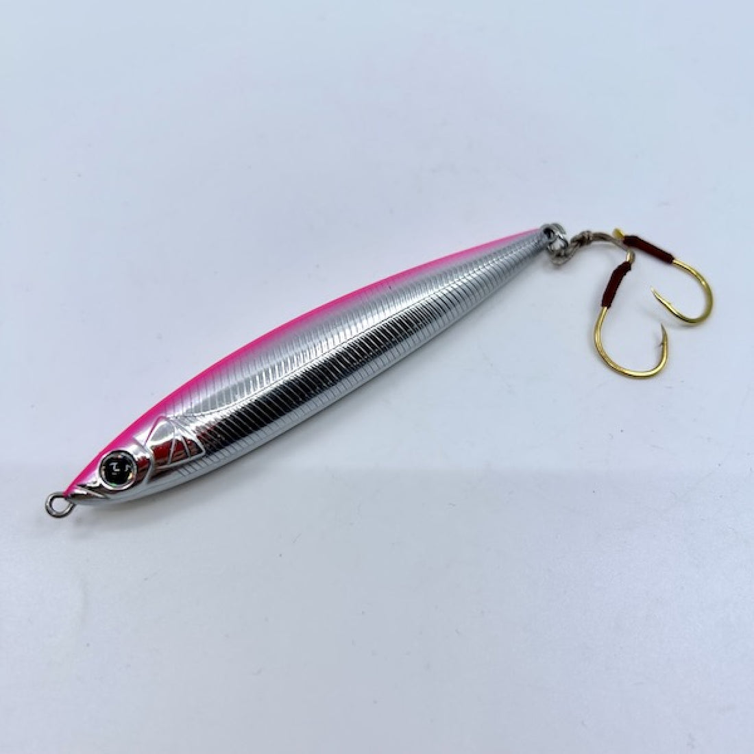 D-3 CUSTOM LURES FJ-10 100mm, 30g SINKING #3 PINK SILVER freshwater fishing lure