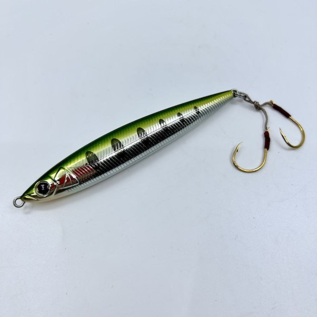 D-3 CUSTOM LURES FJ-10 100mm, 30g SINKING #7 SMALT freshwater fishing lure