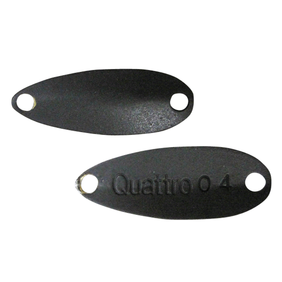 TIMON CHIBI QUATTRO SPOON 0.4g 22mm : 0.4g BLACK freshwater fishing lure
