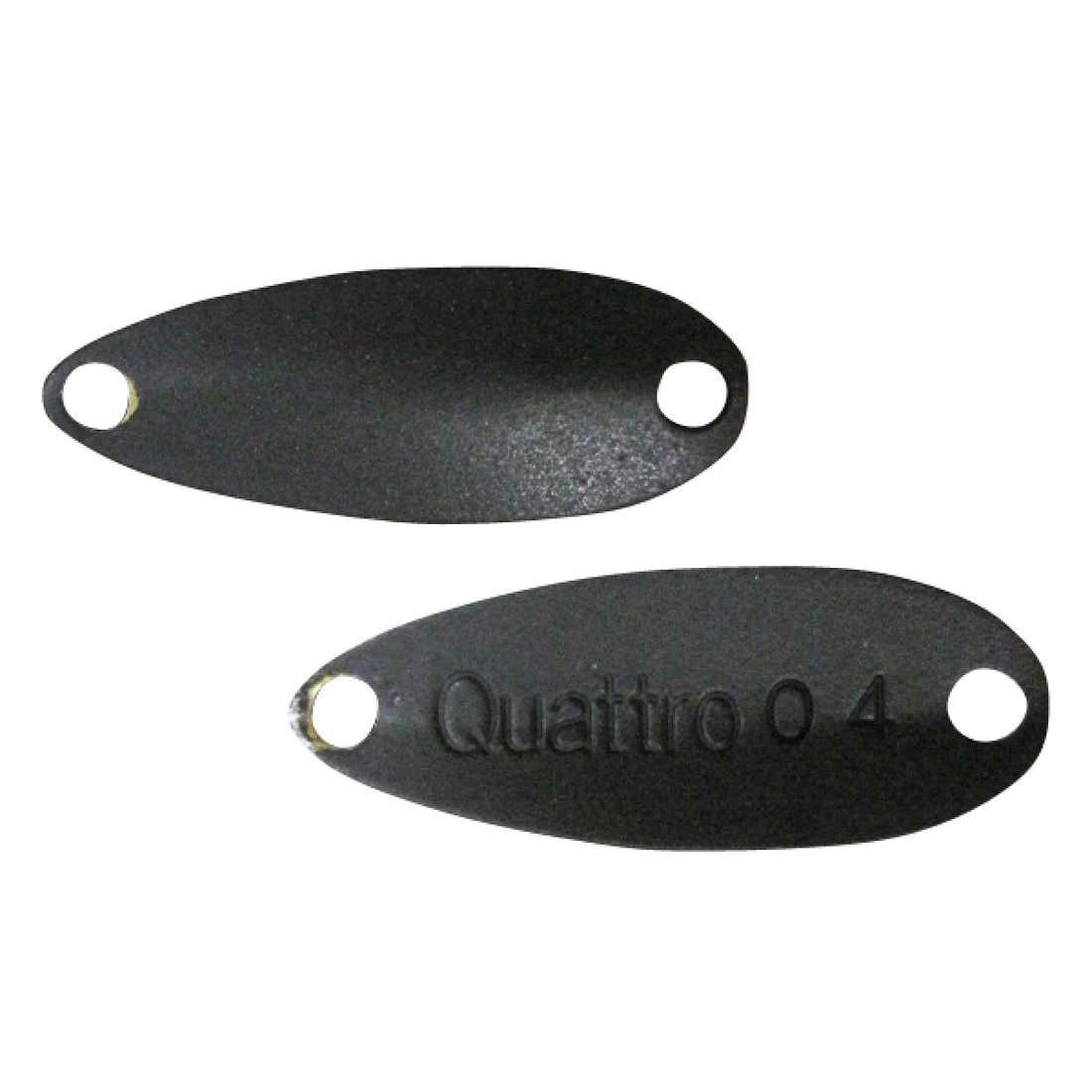 TIMON CHIBI QUATTRO SPOON 0.6g 22mm : 0.6g BLACK freshwater fishing lure