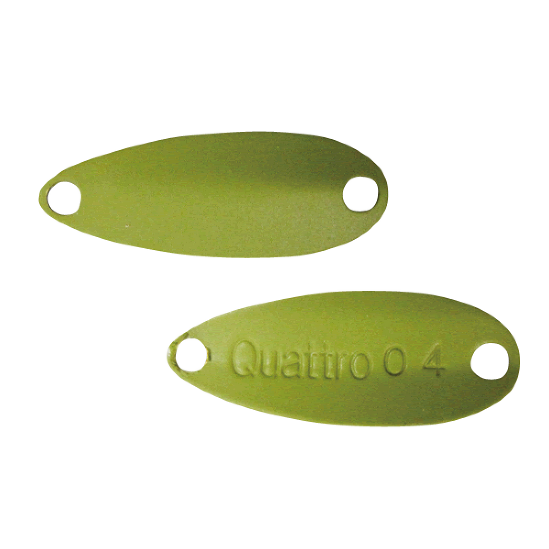 TIMON CHIBI QUATTRO SPOON 0.8g 22mm : 0.8g 49 YELLOW OLIVE freshwater fishing lure