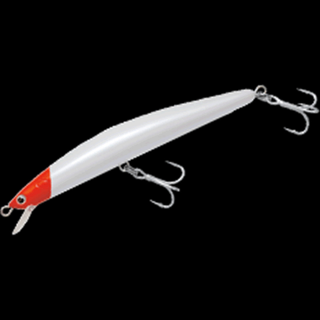 AIMS ARROW HEAD 140S 140mm, 29g PL-51 SINKING PEARL RED HEAD saltwater fishing lure