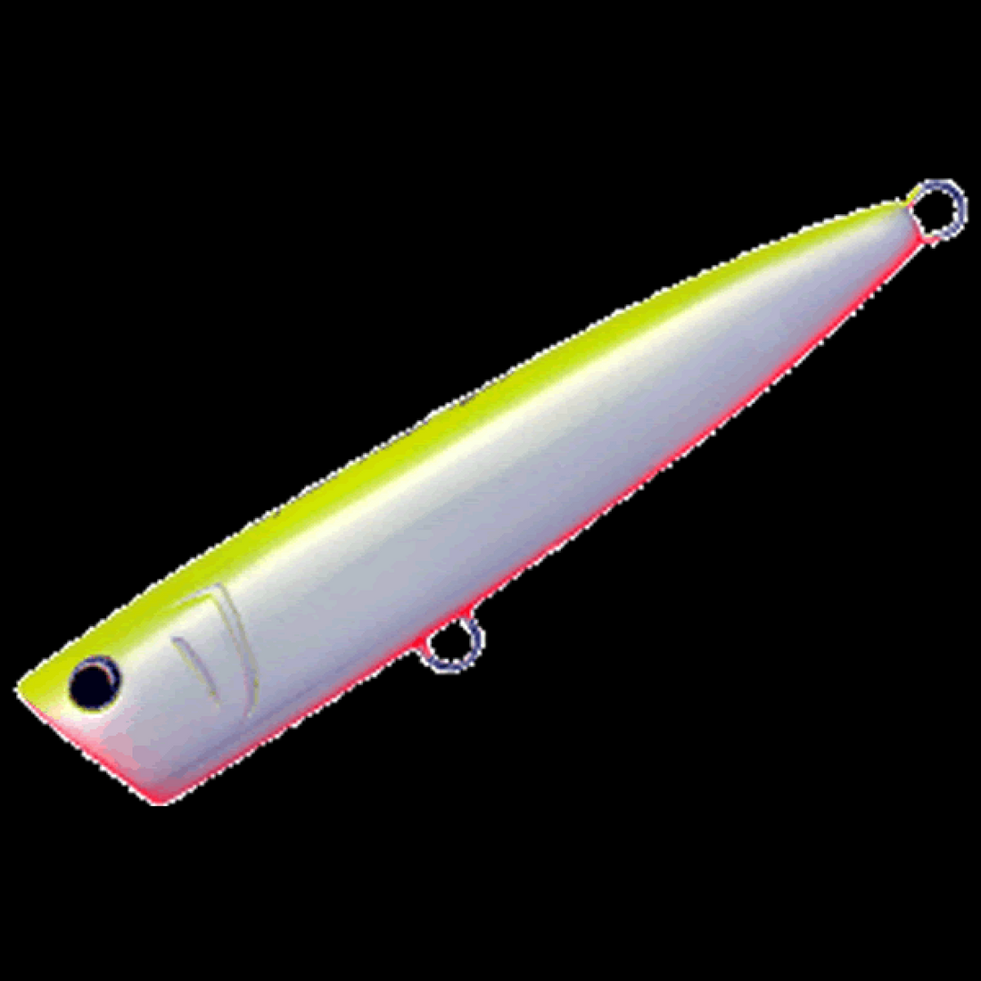 AIMS SPLASH HEAD 140F 140mm, 42g FLOATING PL-52 PEARL CHART & ORANGE saltwater fishing lure