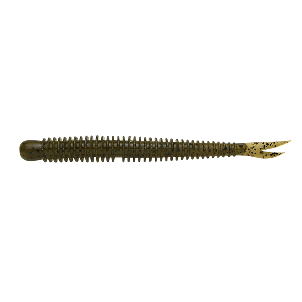 KEITECH Live Impact 3" Length: 3" (76mm) (12 pcs/pack) #101 Green Pumpkin Pepper