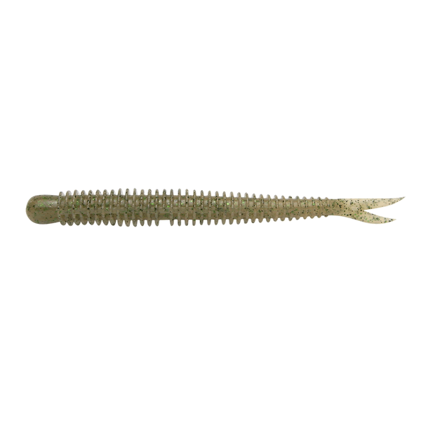 KEITECH Live Impact 4" Length: 4" (102mm) (10 pcs/pack) #309 Sahara Olive Flake