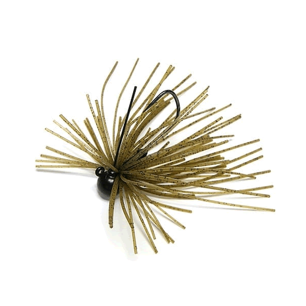KEITECH MONO SPIN JIG 1/32oz #101 GREEN PUMPKIN PEPPER