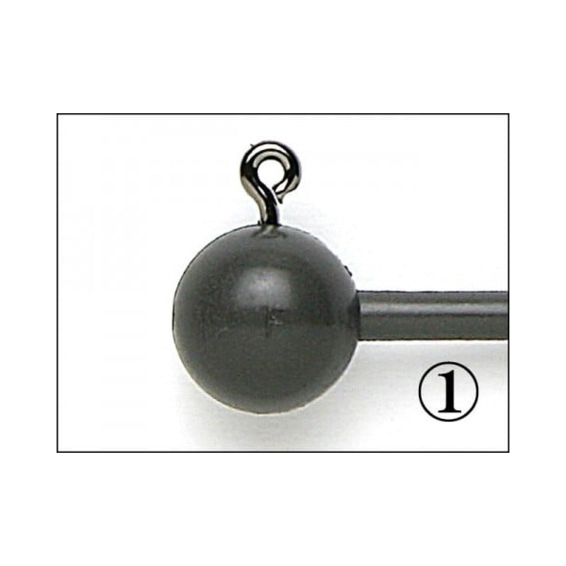 KEITECH SUPER ROUND JIG HEAD 1/16oz (1.8g) - #4 (4 pcs/pack) fishing terminal tackle — photo 2