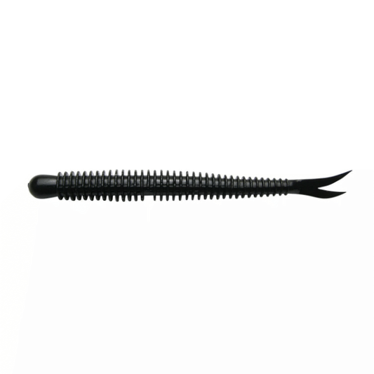 KEITECH LIVE IMPACT 2.5" 0.9g (12 pcs/pack) #001 BLACK