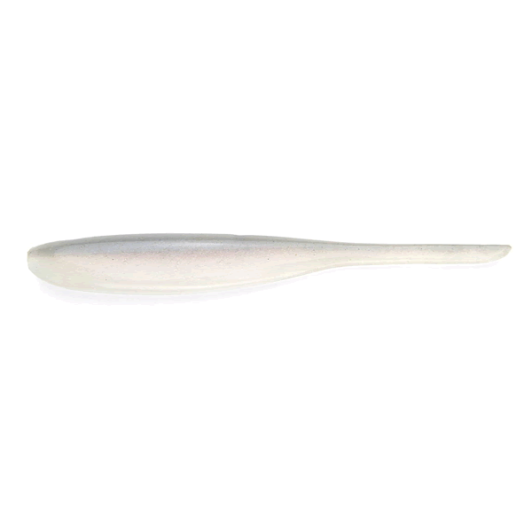 KEITECH Shad Impact 4" Length: 4" (102mm) (8 pcs/pack) #420 Pro Blue Red Pearl