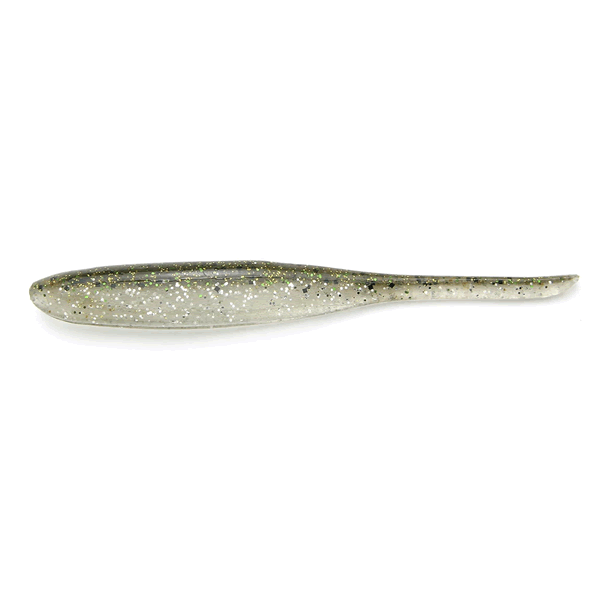 KEITECH Shad Impact 5" Length: 5" (127mm) (6 pcs/pack) #416 Silver Flash Minnow