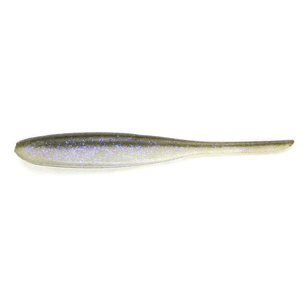 KEITECH Shad Impact 4" Length: 4" (102mm) (8 pcs/pack) #440 Electric Shad