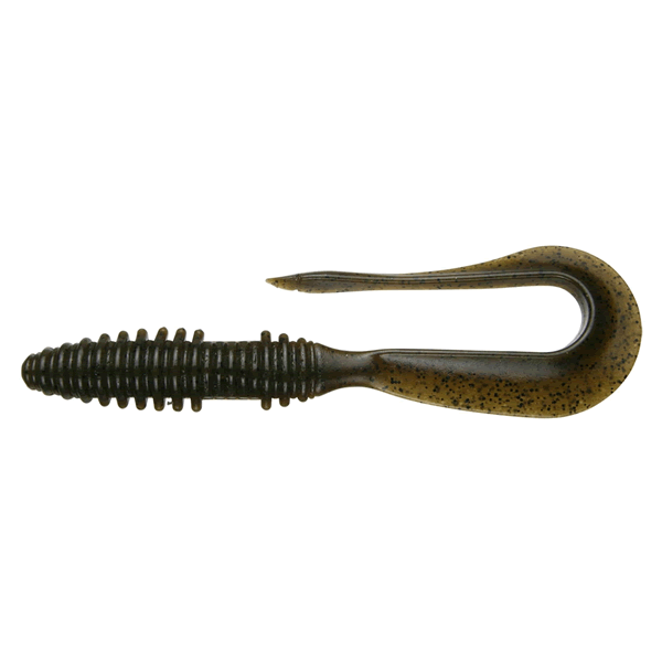 KEITECH Mad Wag 7" Length: 7" (178mm) (6 pcs/pack) #101 Green Pumpkin Pepper