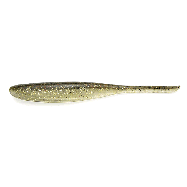 KEITECH Shad Impact 2" Length: 2" (51mm) (12 pcs/pack) #417 Gold Flash Minnow